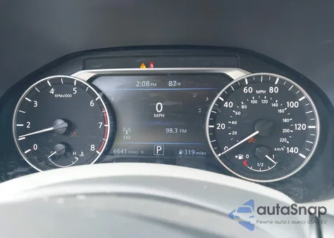 2025 Nissan Altima Sv Fwd from USA, damaged, VIN 1N4BL4DV8SN378320